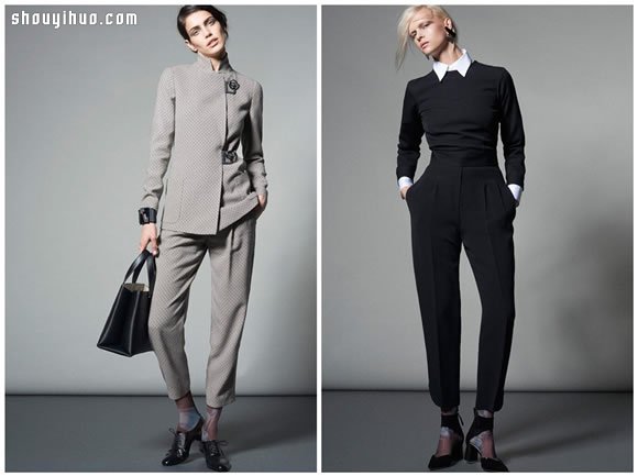 Giorgio Armani 2015 早秋時(shí)尚女裝設(shè)計(jì) -  itrip.net.cn