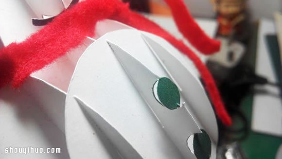 立體紙雕圣誕雪人DIY手工制作圖解教程 -  itrip.net.cn