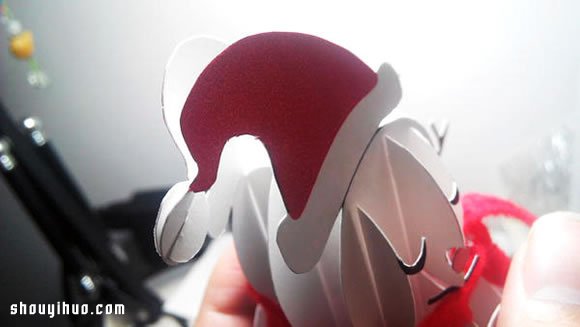 立體紙雕圣誕雪人DIY手工制作圖解教程 -  itrip.net.cn
