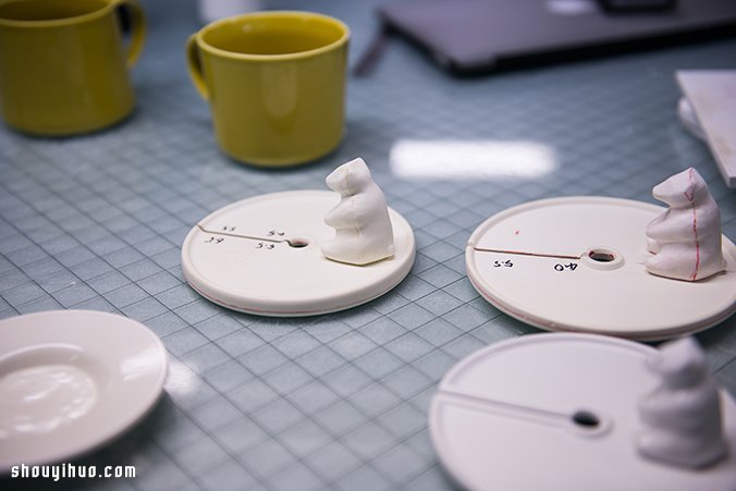 來(lái)自日本的超萌北極熊茶包蓋陶藝手工制作 -  itrip.net.cn
