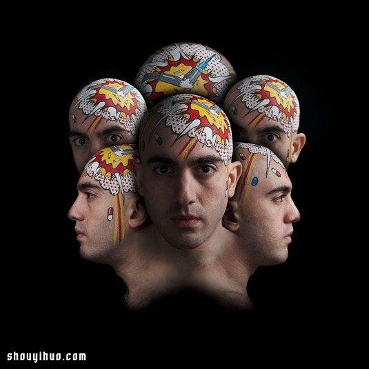 成為藝術(shù)家：腦瓜當(dāng)畫布 DIY一顆釋迦摩尼頭 -  itrip.net.cn