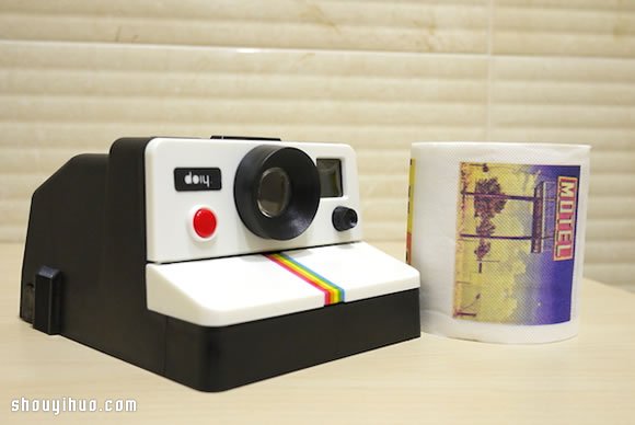 模仿拍立得的拉立得衛(wèi)生紙架產(chǎn)品設(shè)計 -  itrip.net.cn