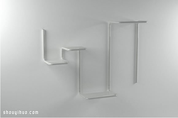 是椅子也是書架 超實用百變衣架產(chǎn)品設計 -  itrip.net.cn