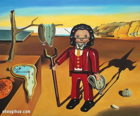 利用玩具 Playmobil DIY世界經(jīng)典名畫! -  itrip.net.cn