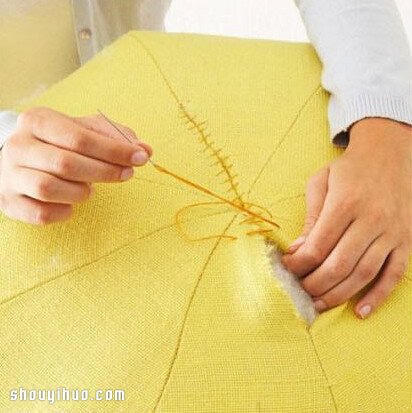 不織布手工制作家居布藝凳子圖解教程 -  itrip.net.cn