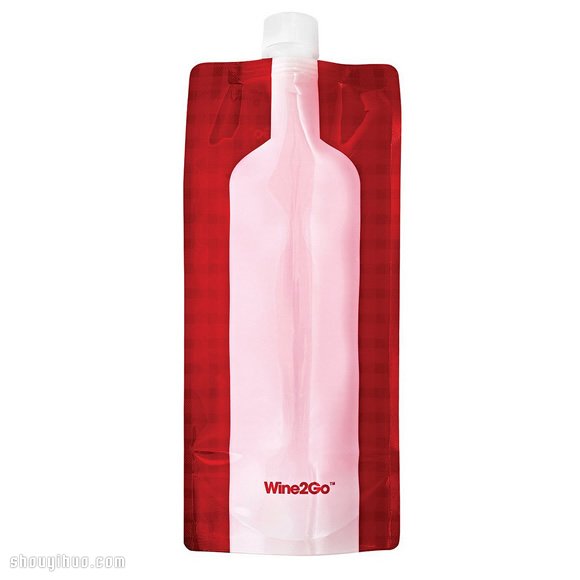 Wine2Go 塑膠材質便攜可折疊紅酒瓶設計 -  itrip.net.cn
