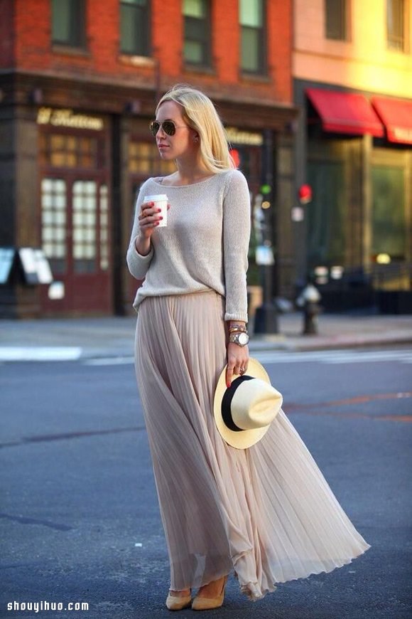 Maxi Skirt 流露迷人韻味的及地長裙穿搭 -  itrip.net.cn
