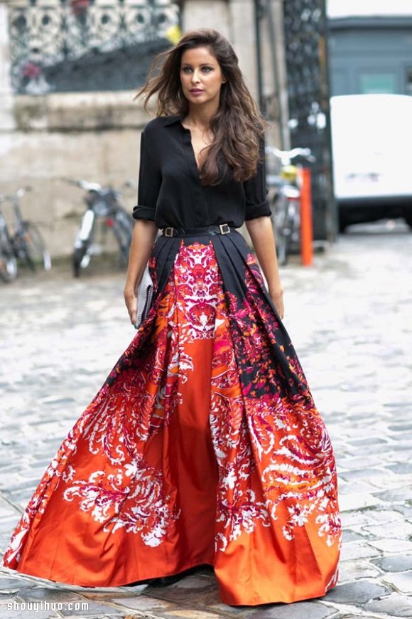 Maxi Skirt 流露迷人韻味的及地長裙穿搭 -  itrip.net.cn