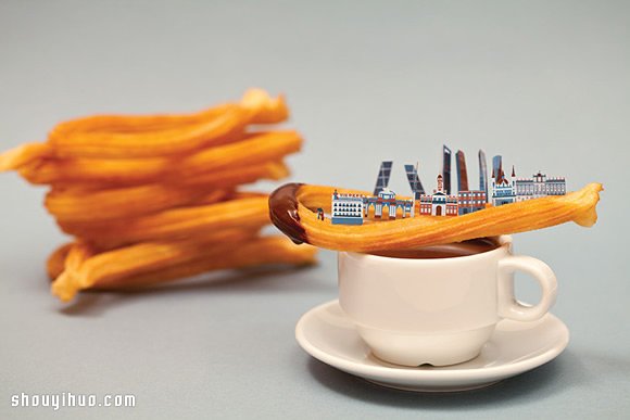 Brunch City 美食與插畫結合的迷你城市 -  itrip.net.cn