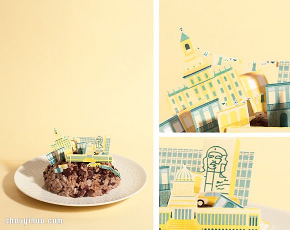 Brunch City 美食與插畫結合的迷你城市 -  itrip.net.cn