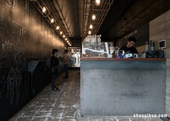 澳洲漫畫(huà)愛(ài)好者擁有的車(chē)道咖啡廳裝修設(shè)計(jì) -  itrip.net.cn