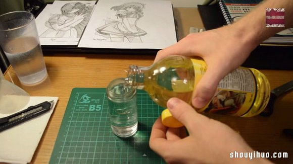 自制超有情調(diào)的水蠟燭DIY手工制作方法教程 -  itrip.net.cn