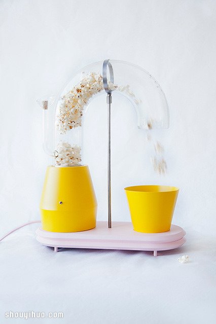 Popcorn Monsoon 操作簡單爆米花機(jī)設(shè)計(jì) -  itrip.net.cn