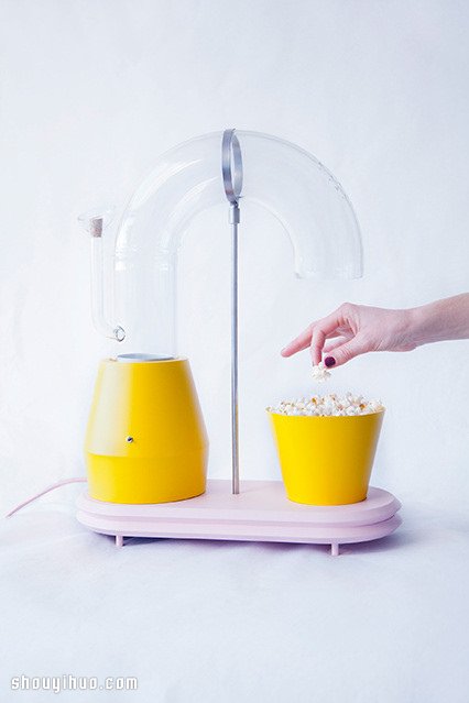 Popcorn Monsoon 操作簡單爆米花機(jī)設(shè)計(jì) -  itrip.net.cn