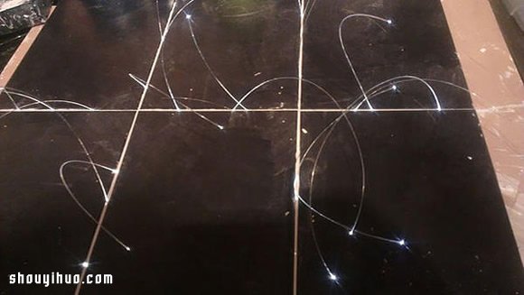 光纖創(chuàng)意DIY：把地板變成星光點(diǎn)點(diǎn)的夜空 -  itrip.net.cn