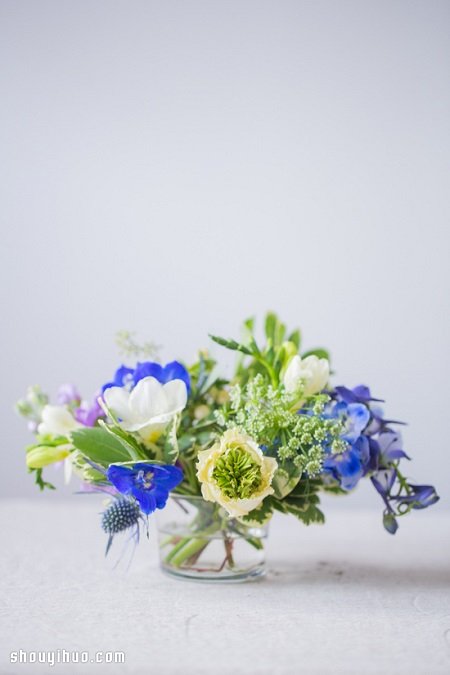 隨意花卉組合搭配 DIY漂亮插花教程圖解 -  itrip.net.cn