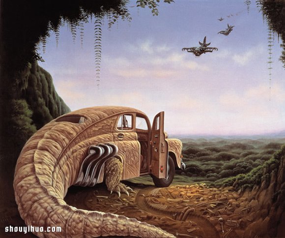 Jacek Yerka 帶你進入夢境般的插畫世界！ -  itrip.net.cn