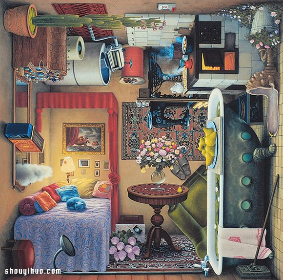 Jacek Yerka 帶你進入夢境般的插畫世界！ -  itrip.net.cn