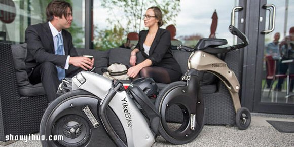 超輕便超迷你的可折疊電動車 Yikebike -  itrip.net.cn