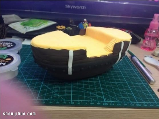 海賊王黃金梅麗號海賊船粘土制作圖解教程 -  itrip.net.cn