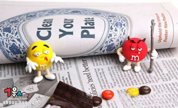粘土DIY手工制作超萌糖果小怪獸 -  itrip.net.cn