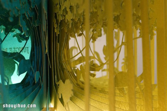 Yusuke Oono 縷空紙雕書作品欣賞 -  itrip.net.cn