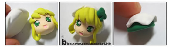 三款卡通小女孩粘土手辦手工制作圖解教程 -  itrip.net.cn
