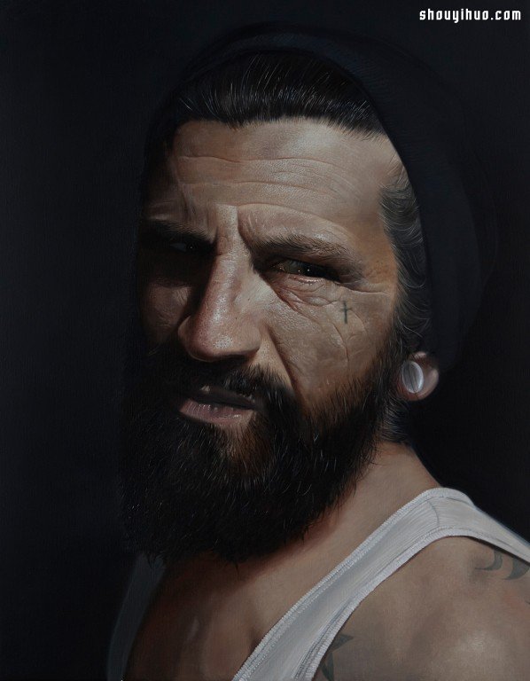 Mike Dargas 超越完美新現(xiàn)實主義繪畫作品 -  itrip.net.cn