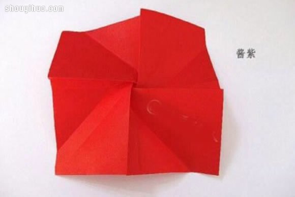 簡(jiǎn)單玫瑰花的折法 手工折紙玫瑰花折法圖解 -  itrip.net.cn