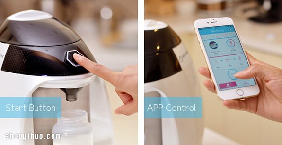 Milk Nanny 15 秒幫你泡好的智能泡牛奶機 -  itrip.net.cn