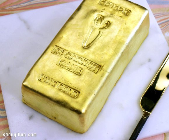 24K土豪金蛋糕做法 不是土豪也能吃得起！ -  itrip.net.cn