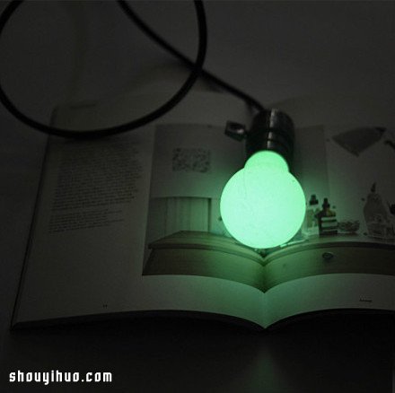 DIY不插電也能發(fā)光的夜光燈泡手工制作教程 -  itrip.net.cn