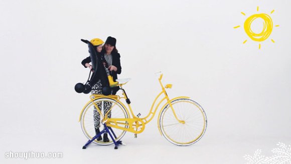 結(jié)合腳踏車后座與嬰兒推車的 P?hoj! -  itrip.net.cn