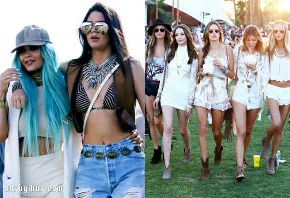 Coachella Festival 明星服裝穿搭技巧 -  itrip.net.cn