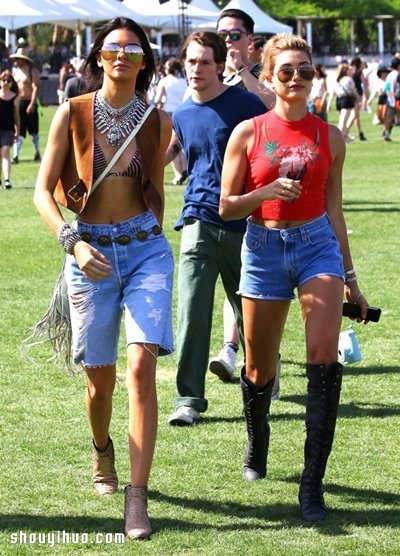 Coachella Festival 明星服裝穿搭技巧 -  itrip.net.cn