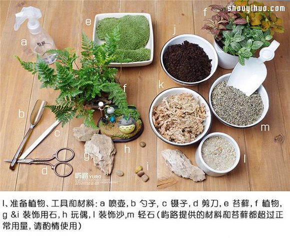 苔蘚微景觀制作材料及方法詳細圖解教程 -  itrip.net.cn