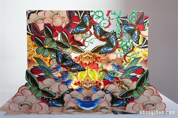 Bozena Rydlewska 的3D立體紙雕書(shū) -  itrip.net.cn