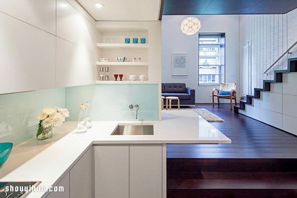 曼哈頓40平米 Loft 小戶型公寓裝修設(shè)計(jì) -  itrip.net.cn