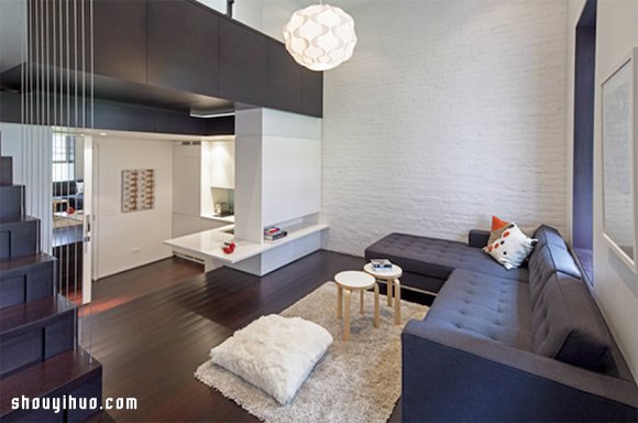 曼哈頓40平米 Loft 小戶型公寓裝修設(shè)計(jì) -  itrip.net.cn