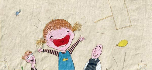 Lena Guberman 趣味十足的拼布畫作品 -  itrip.net.cn