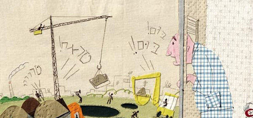 Lena Guberman 趣味十足的拼布畫作品 -  itrip.net.cn