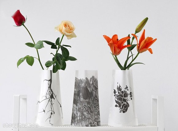 折紙花瓶的方法 手工折紙花瓶圖解教程 -  itrip.net.cn