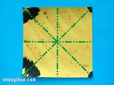 如何折紙香蕉 折紙香蕉的折法步驟圖解教程 -  itrip.net.cn