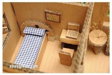廢棄紙箱制作的房屋模型 想住到里面去么？ -  itrip.net.cn