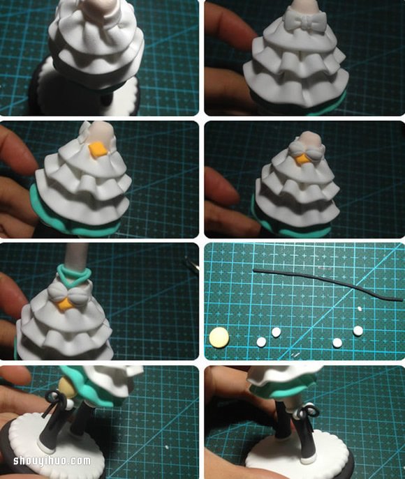 女弓箭手超輕粘土DIY手工制作圖解教程 -  itrip.net.cn