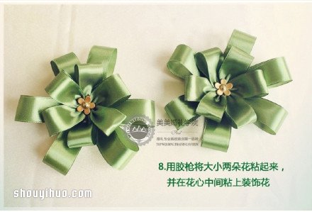 森系花朵簽到筆DIY手工制作圖解教程 -  itrip.net.cn