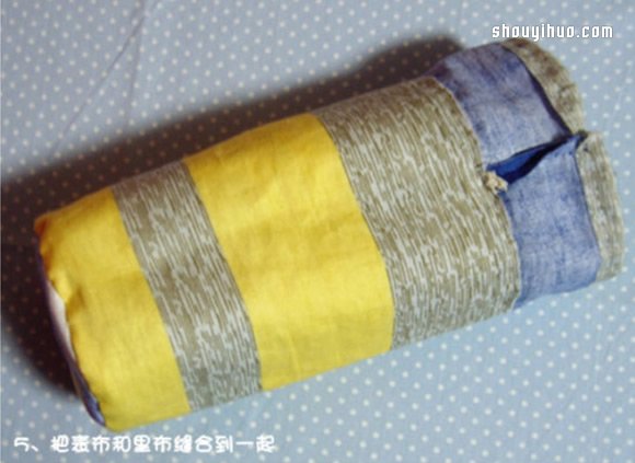 不織布保溫杯收納袋手工制作圖解教程 -  itrip.net.cn