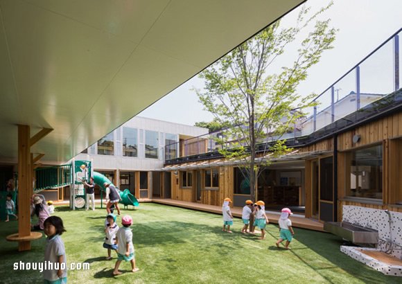 有草皮廣場的幼兒園 讓孩子們盡情跑跳蹦！ -  itrip.net.cn