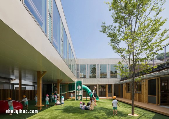 有草皮廣場的幼兒園 讓孩子們盡情跑跳蹦！ -  itrip.net.cn