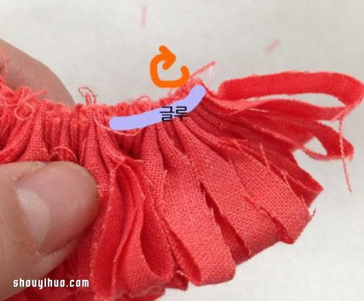 不織布手工制作漂亮婚禮簽到筆的方法圖解 -  itrip.net.cn